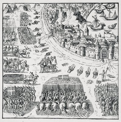 تم انتخاب دوق أنجو (هنري الثالث) ملكًا لبولندا (عام 1573) وأُجبر على الذهاب والاستيلاء على هذا التاج باستمرار ، ورفع حصار لاروشيل ، ومنح روشيللي كل ما طلبوه لأنفسهم و إلى عن على بواسطة فنان غير معروف
