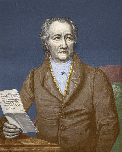 فولفجانج جوته (1749-1832). بواسطة فنان غير معروف