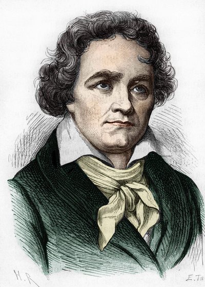 صورة لودفيج فان بيتهوفن. الملحن الألماني (1770-1827). بواسطة فنان غير معروف