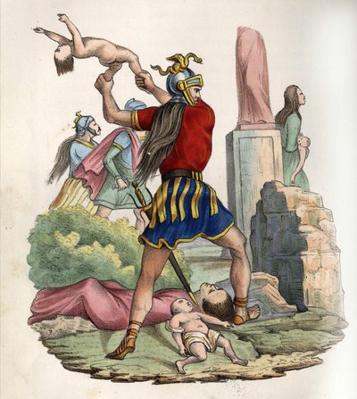 استولى الفاندال على قرطاج عام 439. في "L'Algerie ancienne et moderne" بقلم ليون غاليبرت. الطبعة الايطالية 1846 لون. بواسطة فنان غير معروف