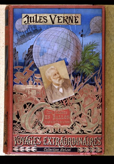 كوف. من كتاب "" رحلات غير عادية: خمسة أسابيع في بالون ورحلة في مركز لا تير "لجول فيرن ، محرر. هيتزل بواسطة فنان غير معروف