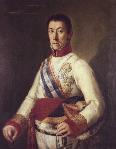 إليو ، فرانسيسكو خافيير دي (1767-1822). الجيش الإسباني المطلق ، حاكم مونتيفيديو (لوحة) بواسطة فنان غير معروف