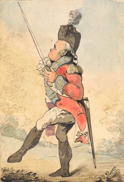 عقيد عندي الآن أم الشيطان فيه ؟، 1796 بواسطة فنان غير معروف