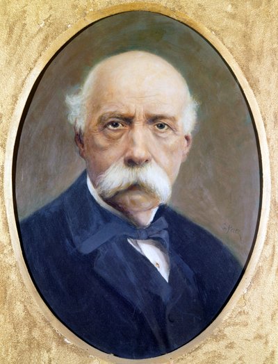 فرانشيسكو كريسبي (1819 - 1901) ، سياسي إيطالي. اللوحة بواسطة G.Perez. متحف du Risorgimento في روما. بواسطة فنان غير معروف