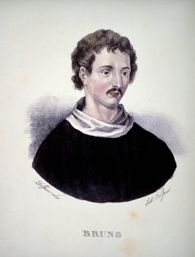 جيوردانو برونو (1548 - 1600) ، فيلسوف إيطالي بواسطة فنان غير معروف