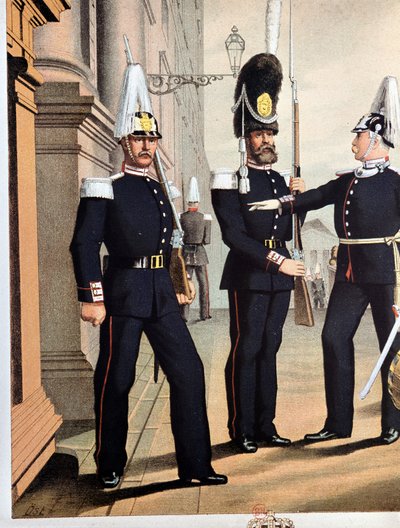 Grenadiers من الحرس السويدي ، v1890 بواسطة فنان غير معروف