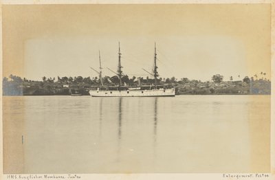 HMS الرفراف مومباسا. بواسطة فنان غير معروف