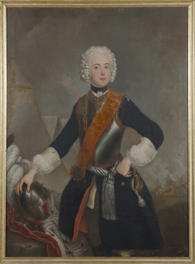 هنري دي بروس - صورة الأمير هنري بروسيا (1726-1802) ، مجهول. زيت على قماش بواسطة فنان غير معروف