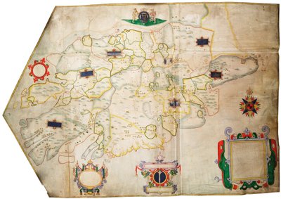 أيرلندا حامض شانون، حوالي عام 1585 (رق، كتان) بواسطة فنان غير معروف
