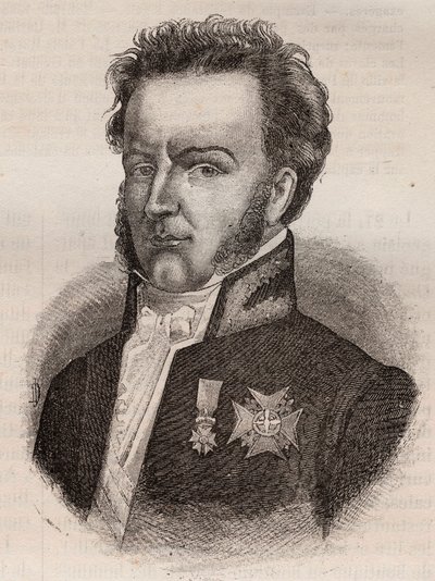 Martial de Guernon-Ranville (Guernon Ranville) ، قاضي وسياسي فرنسي - 1787-1866 بواسطة فنان غير معروف