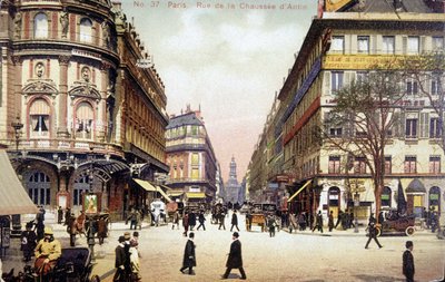 باريس: شارع de la Chaussée d