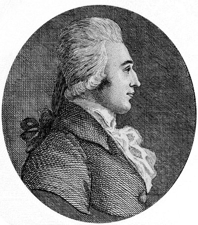 Paul Wranizky (Wranitzky) الملحن وعازف الكمان والقائد التشيكي - بافل فرانيكي (1756-1808) ، ملحن وعازف كمان تشيكي بواسطة فنان غير معروف