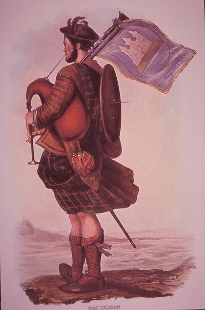 Piper of Clan MacCriumin بواسطة فنان غير معروف