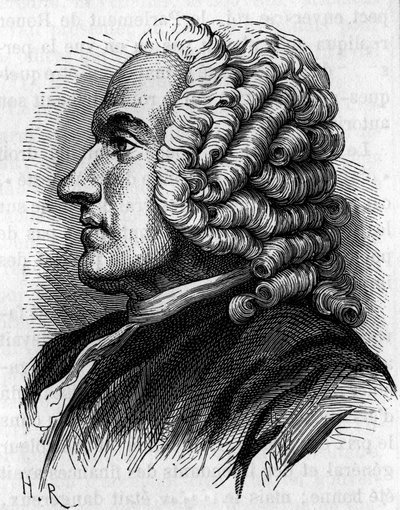 صورة لأبي تيراي (تيراي) رجل الدولة الفرنسي ، المراقب العام للمالية (1715-1778). بواسطة فنان غير معروف
