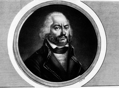 صورة لآدم فيليب ، إيرل كوستين (1740 - 1793) ، الجنرال الفرنسي. نقش في "" مجموعة كاملة من اللوحات التاريخية للثورة الفرنسية ، في ثلاثة مجلدات "" "1804. بواسطة فنان غير معروف