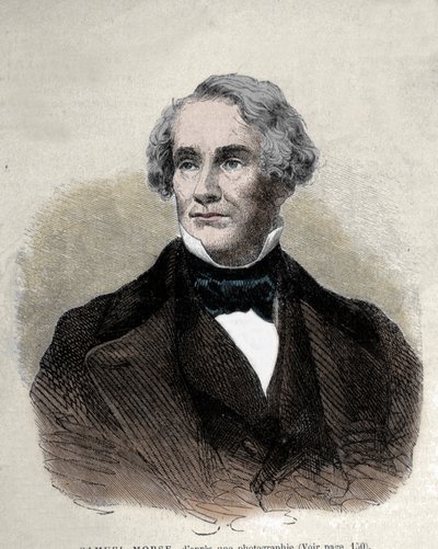 صورة للمخترع الأمريكي صموئيل فينلي بريز مورس (1791-1872). بواسطة فنان غير معروف
