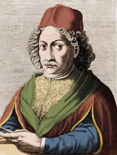 صورة لأندريا فيروكيو (1435 - 1488). بواسطة فنان غير معروف