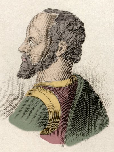 صورة آن دي مونتمورنسي ، دوق مونتمورنسي (1492-1567) ، عسكري فرنسي ورجل دولة ودبلوماسي. نقش القرن التاسع عشر. بواسطة فنان غير معروف