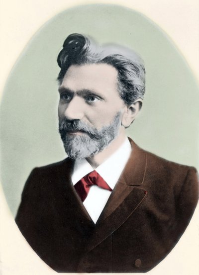صورة لأوغست بيبل (1840-1913) ، سياسي ألماني. بواسطة فنان غير معروف