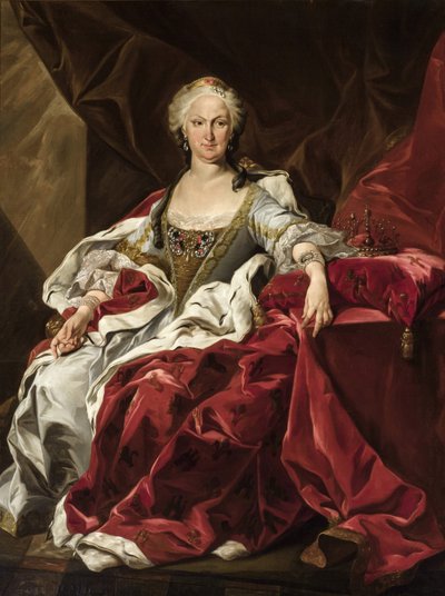 صورة إليزابيث فارنيزي (1692-1766) بواسطة فنان غير معروف