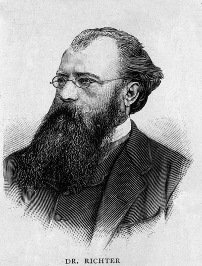 صورة للقائد الألماني هانز ريختر (1843 - 1916). بواسطة فنان غير معروف