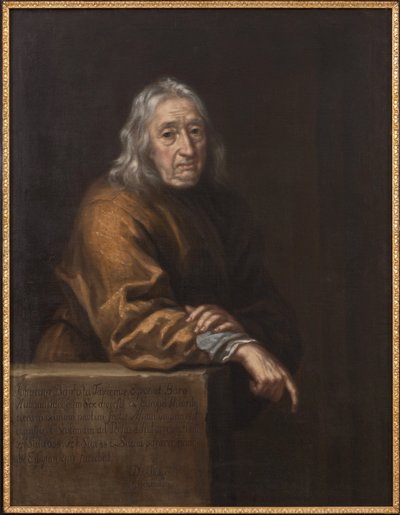 صورة جان بابتيست (جان بابتيست) تافيرنييه (1605-1689) ، بقلم إهرنسترال وديفيد كلوكر (1629-1698). زيت على قماش بواسطة فنان غير معروف