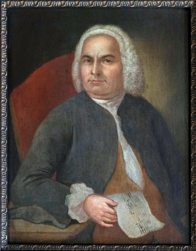 صورة يوهان سيباستيان باخ - يوهان إيمانويل جوبل (1720-1759). زيت على قماش ، قبل 1754. Bachhaus Eisenach بواسطة فنان غير معروف