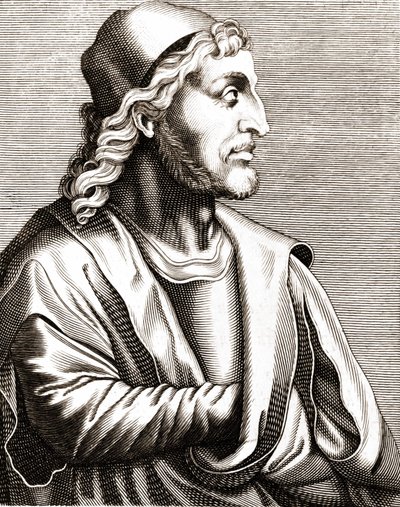 صورة لسيمون مارتيني (1283 - 1344). بواسطة فنان غير معروف