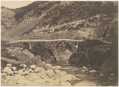 جسر Palalda (بالقرب من Amelie Les-Bains) بواسطة فنان غير معروف