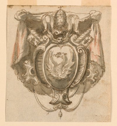 شعار نبالة البابا غريغوريوس الثالث عشر (1572-1585) بواسطة فنان غير معروف