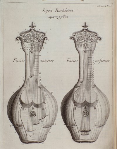 The Lyra Barberina (نقش بواسطة فنان غير معروف