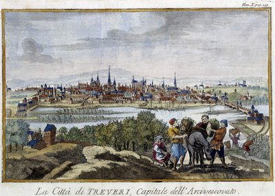 ترير حوالي عام 1790 بواسطة فنان غير معروف