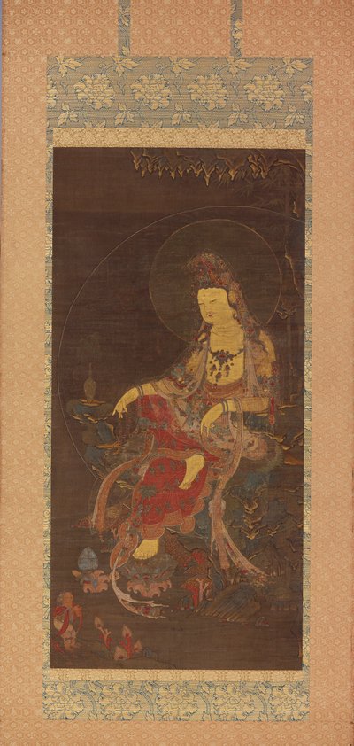 Water-Moon Avalokiteshvara (Suwol Gwaneum bosal) بواسطة فنان غير معروف