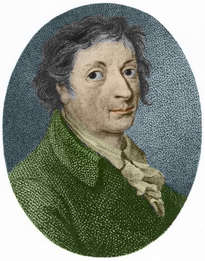 صورة فرانز كارل آتشارد. كيميائي ألماني من أصل فرنسي (1753-1821). بواسطة فنان غير معروف