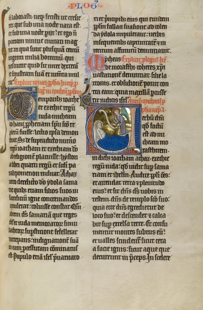 ملاك قبل ميخا بواسطة غير معروف - المنور