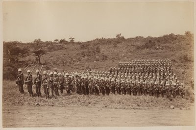 91 المرتفعات العائدة من زولولاند 1879 (b / w photo) بواسطة مصور غير معروف