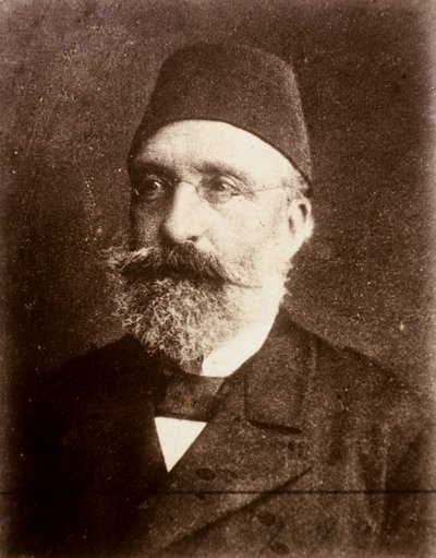 أحمد سليك مدحت باشا (1822-1863). سياسي عثماني (صورة فوتوغرافية) بواسطة مصور غير معروف