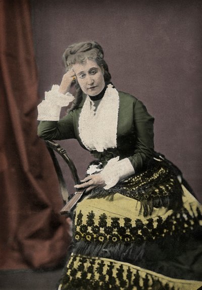 أوجيني دي مونتيجو (1826-1920) ، زوجة نابليون الثالث ، آخر إمبراطورة لفرنسا. بواسطة Unknown photographer