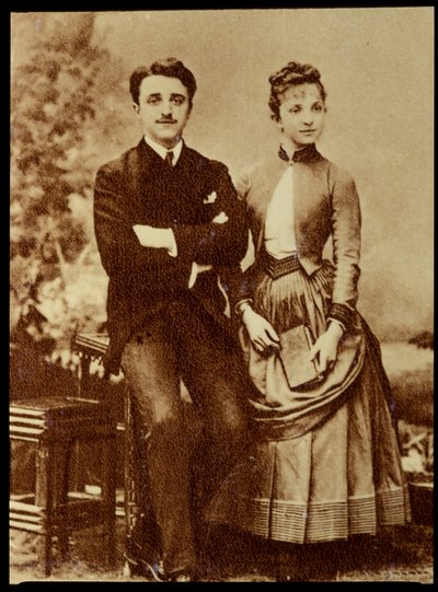 Georges et Jeanne Hugo (أطفال فيكتور هوغو الصغار) بواسطة مصور غير معروف