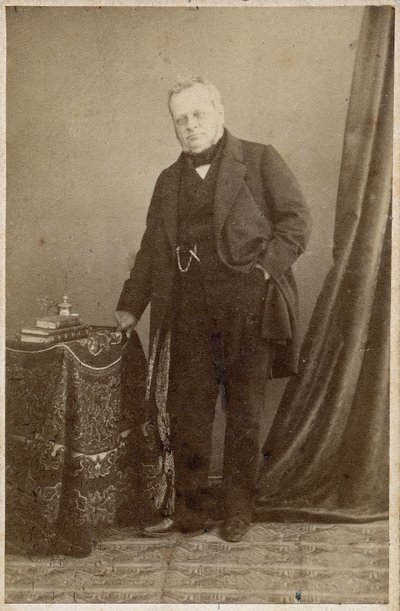 صورة للكونت كاميلو بيرسو من كافور (1810-1861) - حوالي عام 1855 بواسطة مصور غير معروف