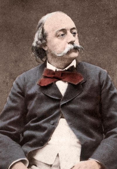 صورة للكاتب الإنجليزي غوستاف فلوبير (1821-1880) بواسطة مصور غير معروف