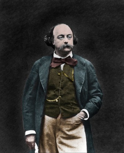 صورة للكاتب الإنجليزي غوستاف فلوبير (1821-1880) بواسطة مصور غير معروف