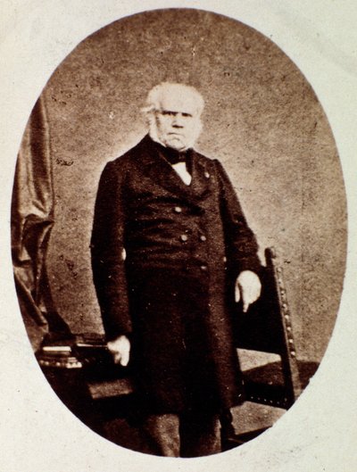صورة لفرانسوا جوزيف (فرانسوا جوزيف) فيتيس (1794-1871) عالم موسيقي وملحن وناقد ومعلم بلجيكي. القرن ال 19. بولونيا ، سيفيكو ميوزيو ميوزيكو بواسطة مصور غير معروف