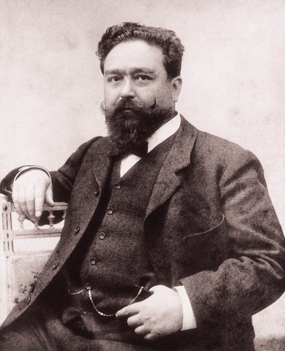 صورة لإسحاق ألبنيز (1860-1909) ، عازف البيانو والملحن الإسباني. التصوير الفوتوغرافي ، 1886. مؤسسة البينيز مدريد. بواسطة مصور غير معروف