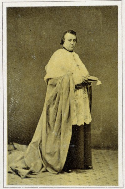 صورة لمونسينيور لافيجيري (1825 - 1892) عام 1869 بواسطة مصور غير معروف