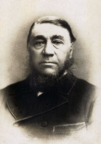 صورة بول كروجر (1825-1904) ، الرئيس السابق لجمهورية ترانسفال في جنوب إفريقيا. بواسطة مصور غير معروف