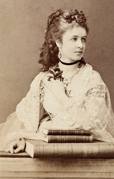 صورة بولين لوكا ، حوالي عام 1860 (صورة بالأبيض والأسود) بواسطة مصور غير معروف