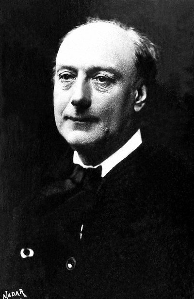 Portrait of Theodore de Banville (1823-1891), French poet. بواسطة مصور غير معروف