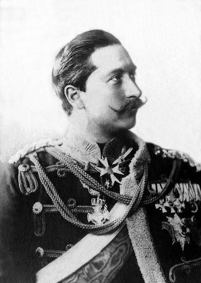 صورة لوليام الثاني (1859-1941) ، آخر إمبراطور لألمانيا وآخر ملوك بروسيا من 1888 إلى 1918. بواسطة Unknown photographer