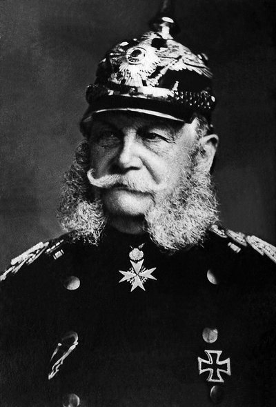 صورة وليام الأول (1797-1888) ، ملك بروسيا من 1861 إلى 1888 ، أصبح إمبراطورًا لألمانيا من 1871 إلى 1888. بواسطة مصور غير معروف